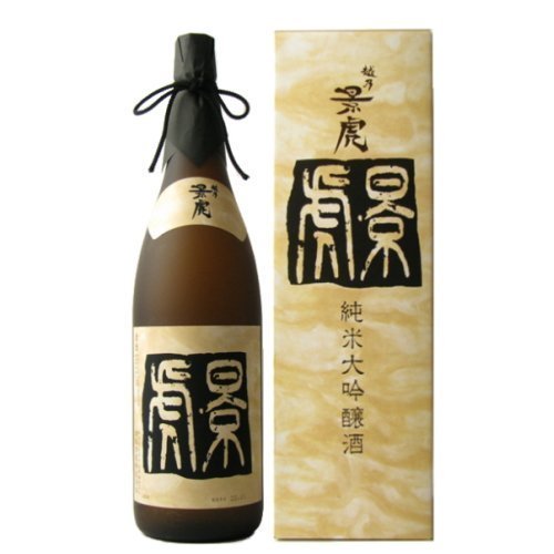 越乃景虎 純米大吟醸 1800ml 専用BOX入