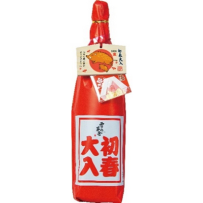 雪の茅舎 純米吟醸 初春大入1800ml(金粉別添 絵馬付)11月下旬発売