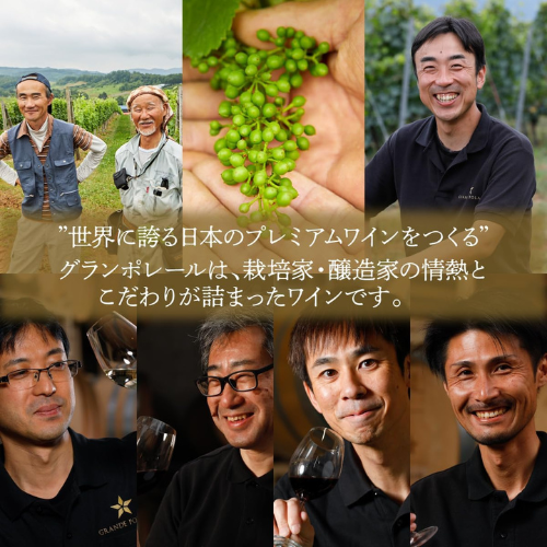 グランポレール 長野 メルロー 750ml