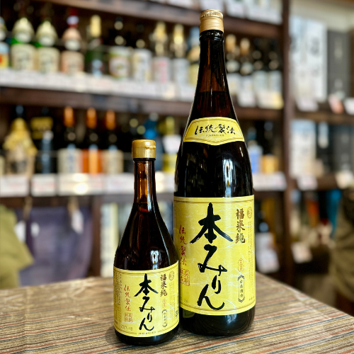 白扇 3年熟成本みりん (岐阜県八百津町)