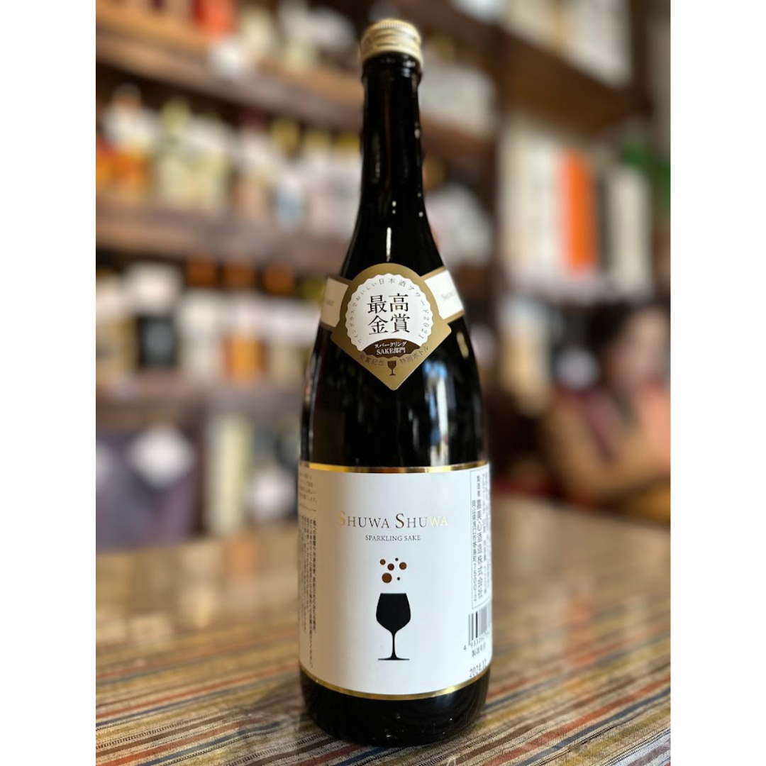 嘉美心 SHUWA SHUWA(しゅわしゅわ) SPARKLING SAKE 720ml【数量限定】岡山