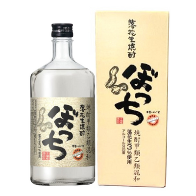 25° 落花生 焼酎 ぼっち 720ml