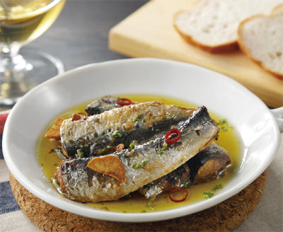 焼きいわしのアヒージョ(茨城県神栖市)