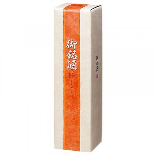 御銘酒1.8L1本入ケース(和紙調)ラッピング希望の方のみ販売