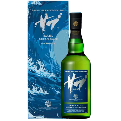 SAB.  OCEAN BLUE 化粧箱付 46％ 700ml 【数量限定】富山県 三郎丸蒸留所　2025/09/４発売