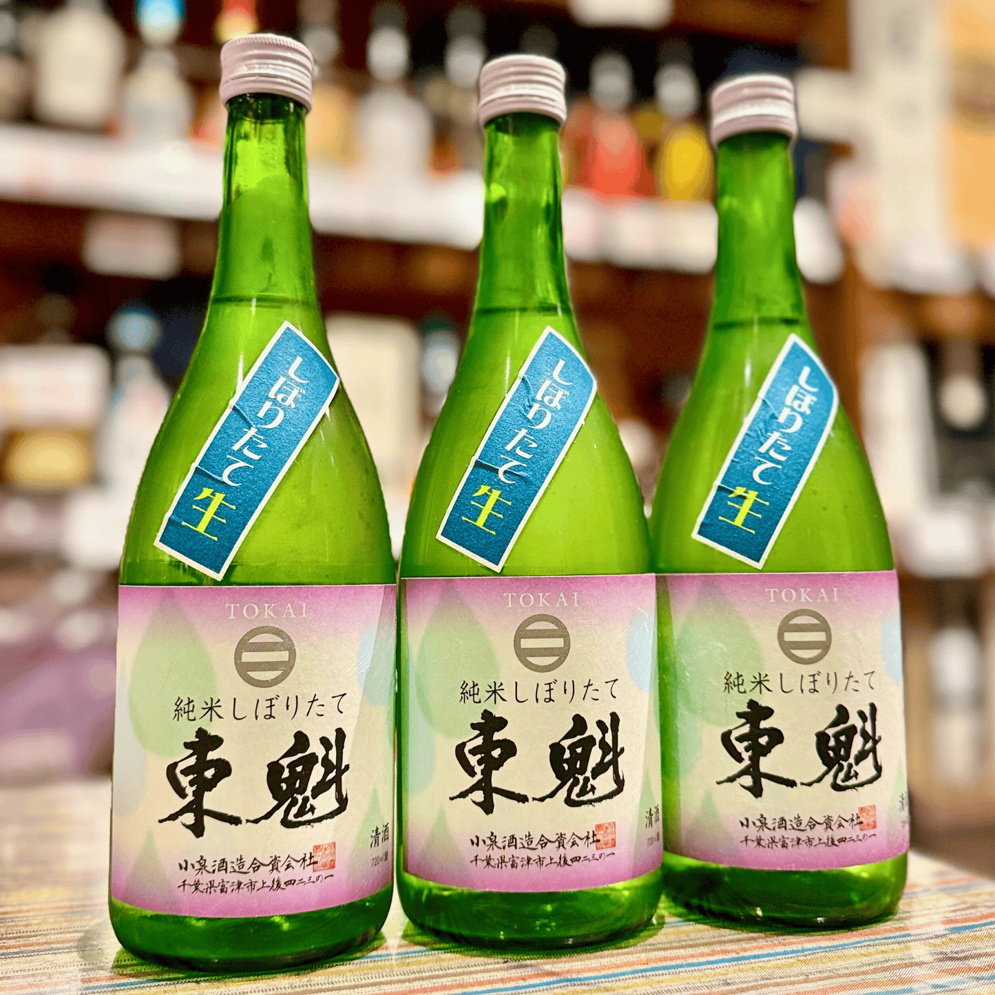 東魁 （とうかい） しぼりたて純米生（千葉・富津市）【数量限定】【クール便】