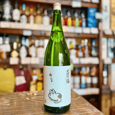 萩の鶴 純米吟醸別仕込み 『夕涼み猫ラベル』【限定品】【クール便】宮城県