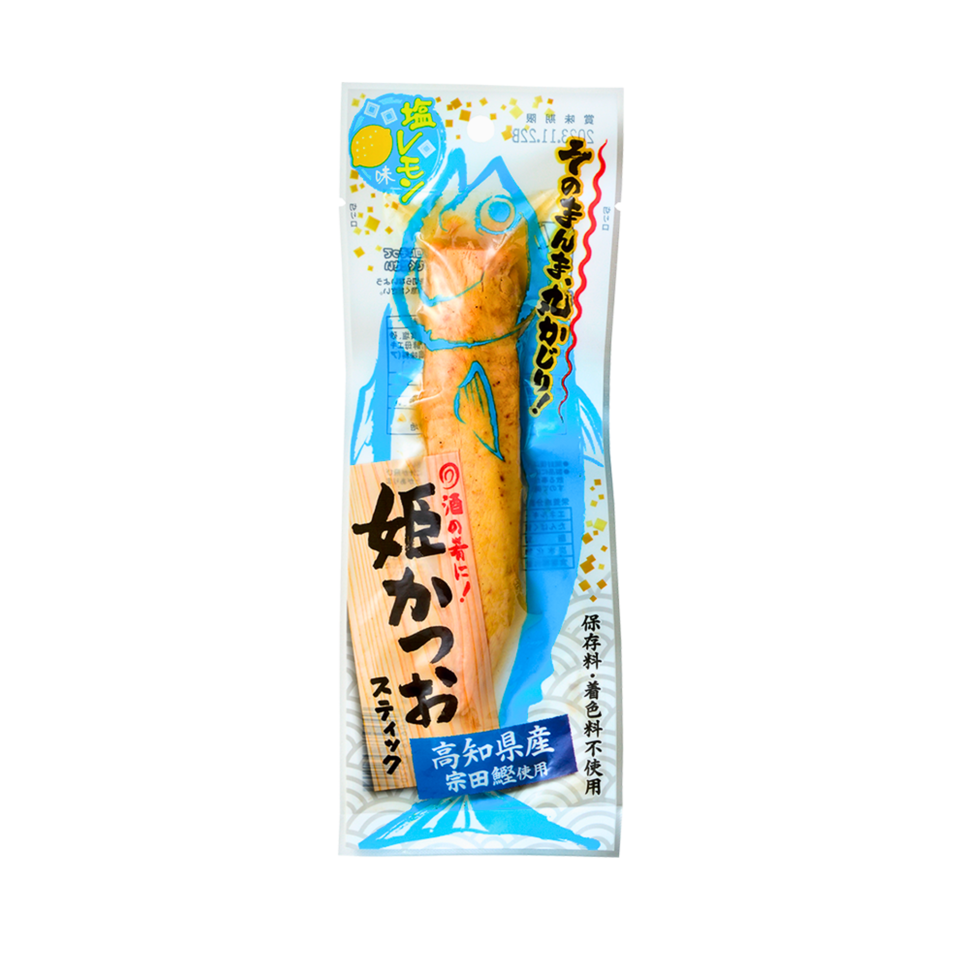 土佐清水食品 姫かつおスティック 塩レモン味