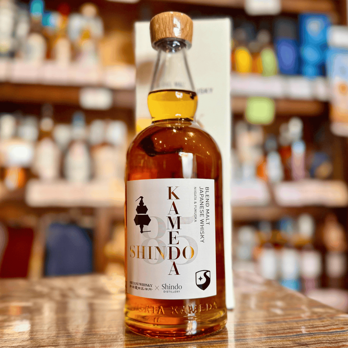 亀田蒸溜所  feat. SHINDO 61% 700ml WHISKY