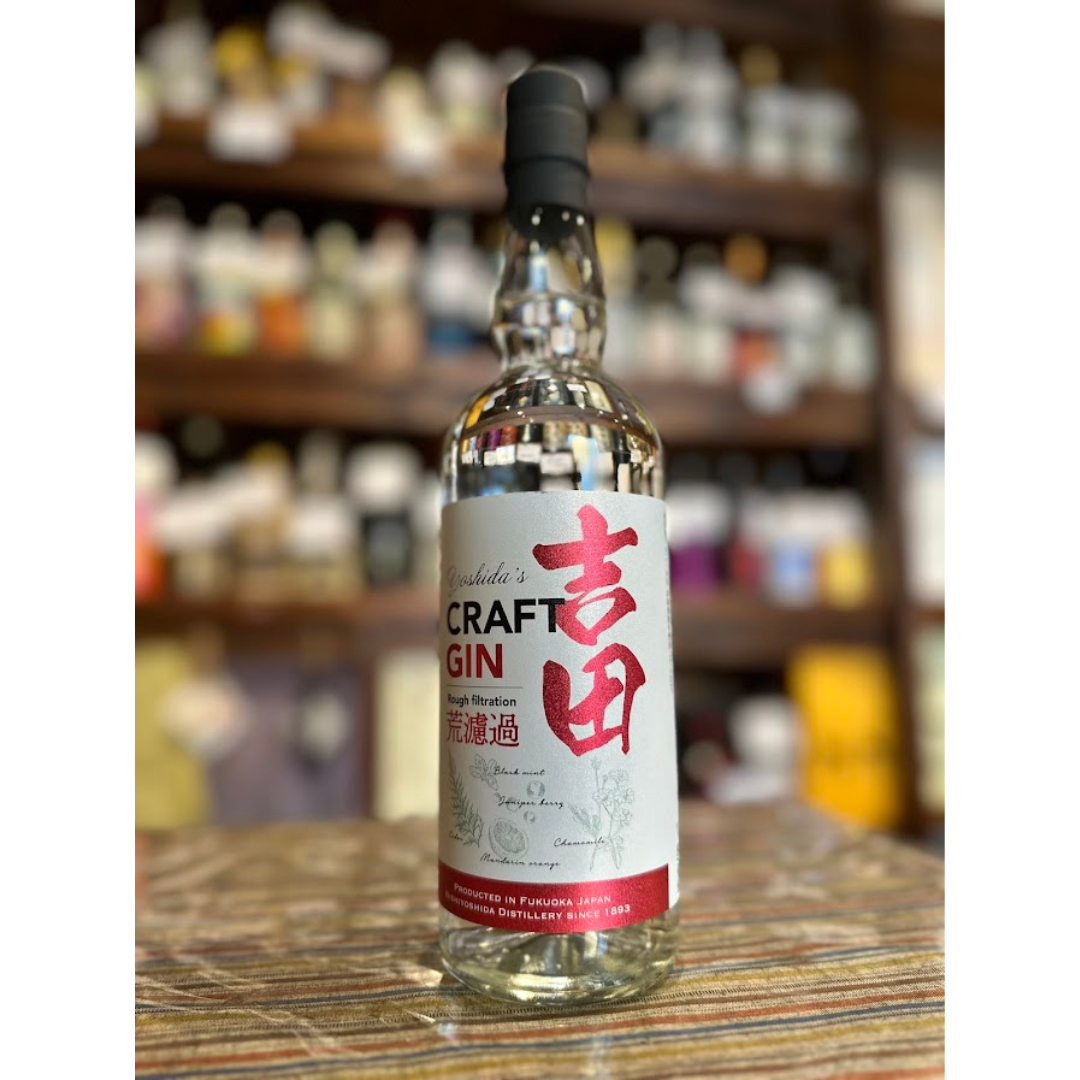 Yoshida’ｓ 40°吉田CRAFT GIN 荒濾過700ＭＬ(福岡県/西吉田酒造）